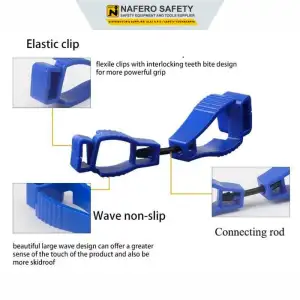 Miniatur galeri PENJEPIT/GANTUNGAN SARUNG TANGAN GLOVE GUARD CLIP